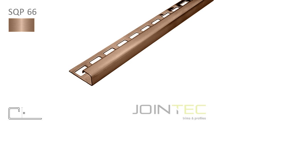 Jointec SQUARE PRO SQP 66 - Latão Envelhecido